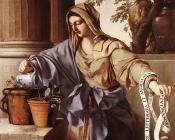 劳伦特 德 拉 海尔 : Allegorical Figure of Grammar